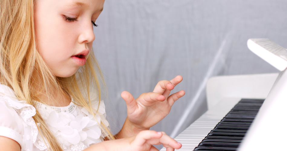 La dictée de notes sur le piano