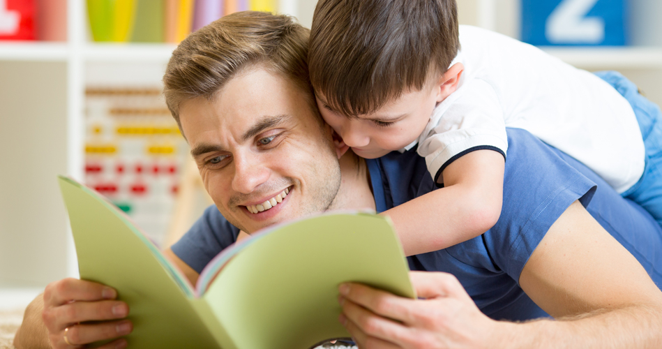 La lecture et les papas