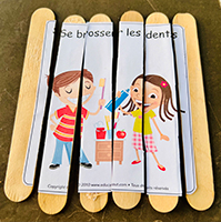 La routine casse-tetes sur batons-3