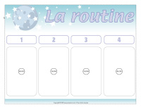 La routine de la sieste