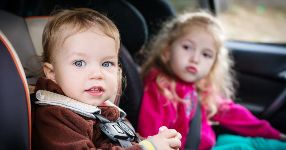 La sécurité des enfants lors des promenades en voiture