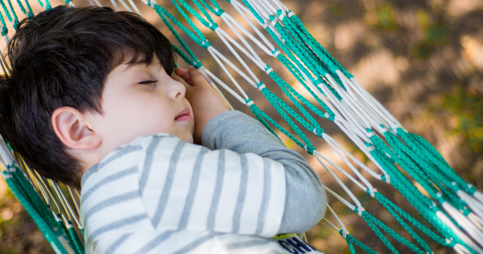 La sieste à l'extérieur; pourquoi pas?