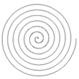 La spirale de papier