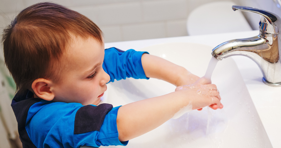 Dispositif de Lavage des Mains pour Bébé et Enfant, Extension d