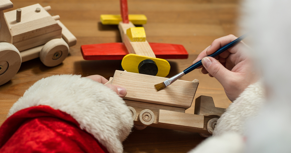 Le mot atelier du père Noël