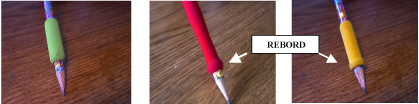 Les adaptateurs de crayon - ergothérapie - 1