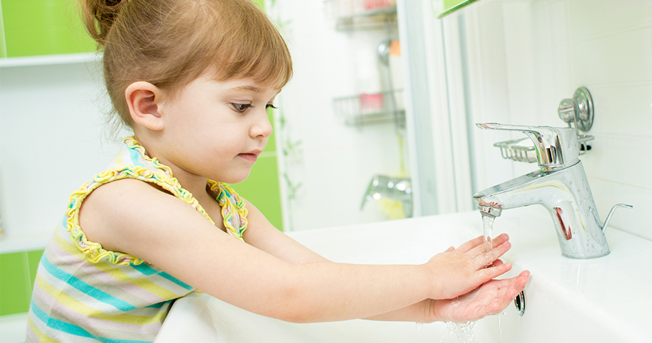 Les bacs de mains propres