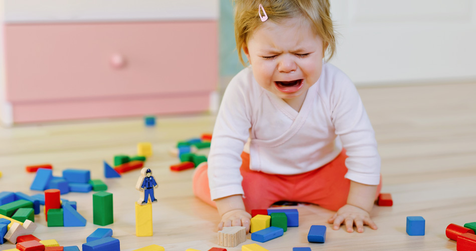 Les bébés et les pleurs