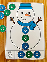 Les boutons du bonhomme de neige-photo-2