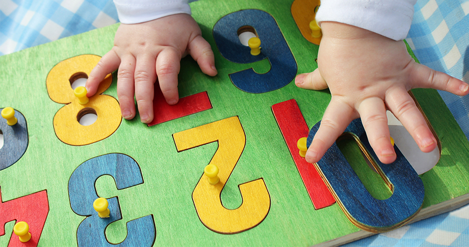 Les chiffres, activités pour enfants de 0 à 36 mois.