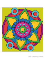 Les mandalas de sable colorés