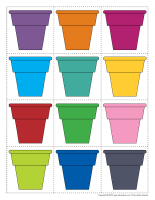 Les pots de fleurs