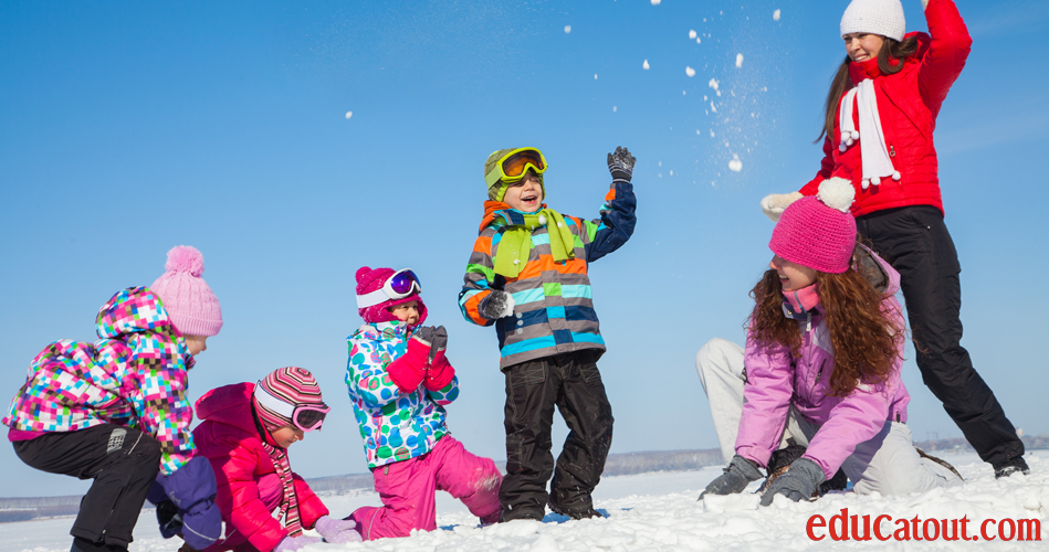 Les sorties pendant la période froide de l'hiver