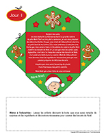 Lettre thematique-Noel-La cuisine-Jour 1 Lettre thematique-Noel-La cuisine-Jour 1