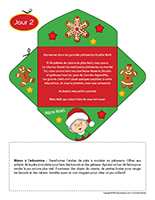 Lettre thematique-Noel-La cuisine-Jour 2 Lettre thematique-Noel-La cuisine-Jour 2