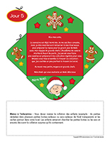 Lettre thematique-Noel-La cuisine-Jour 5 Lettre thematique-Noel-La cuisine-Jour 5