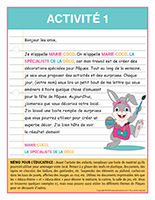 Lettre thématique-Pâques-Décorations-Activité-1