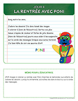 Lettre thematique-Rentree avec Poni-Jour 4