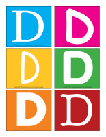 Lettres D en couleurs-1