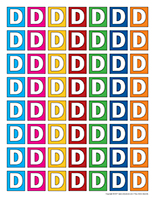 Lettres D miniatures Lettres D miniatures