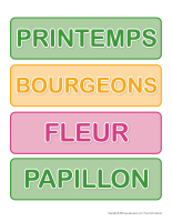 Lettres a jardiner-Printemps