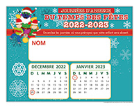 Liste absences temps des Fêtes-2022-2023-1 enfant