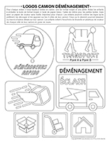 Logos camion-déménagement