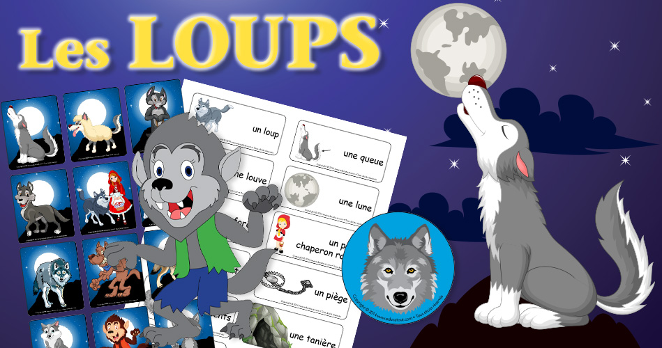 Livre d'activites du loup autour du mond - Activité jeunesse / jeu éducatif