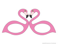 Lunettes-Flamants roses