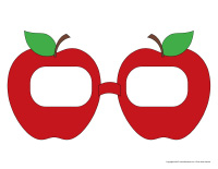 Lunettes de pommes