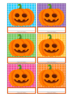 Macarons d'identification-Halloween 2019