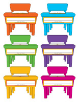 Macarons d'identification-Journée spéciale-maternelle