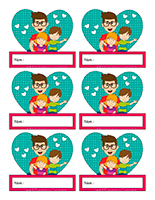Macarons d'identification interactifs-Fête des Pères 2021