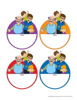 Macarons d'identification interactifs-F&ecirc;te des P&egrave;res 2023