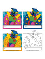 Macarons d'identification interactifs-Graduation ave Poni