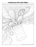 Mandalas-Fête des Pères 2020