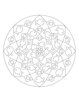 Mandalas-L'aquarium