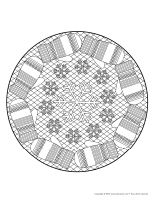 Mandalas-L'hiver Mandalas-L'hiver