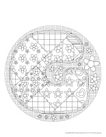 Mandalas-Lettre G Mandalas-Lettre G