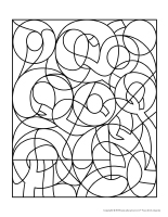 Mandalas-Lettre Q