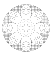 Mandalas de la fête des Mères Mandalas de la fête des Mères