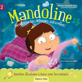 Mandoline 2 bleu