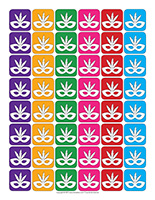 Mardi gras en couleurs