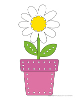Marguerites à lacer-2