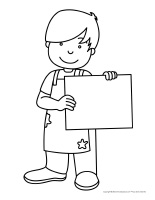 Marionnettes-Coloriage