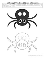 Marionnettes a doigts-Araignees