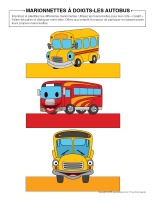 Marionnettes a doigts-Autobus