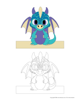 Marionnettes a doigts-Dragons