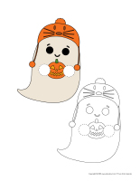 Marionnettes a doigts-Mon petit fantome-2