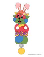 Marionnettes à doigts-Pâques avec Poni-3